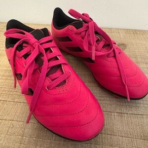 adidas Kids' Pink and Black Athletic Shoes